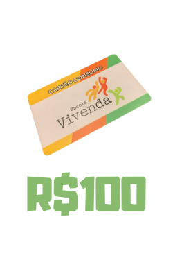 Recarga R$100,00 - Cartão Consumo
