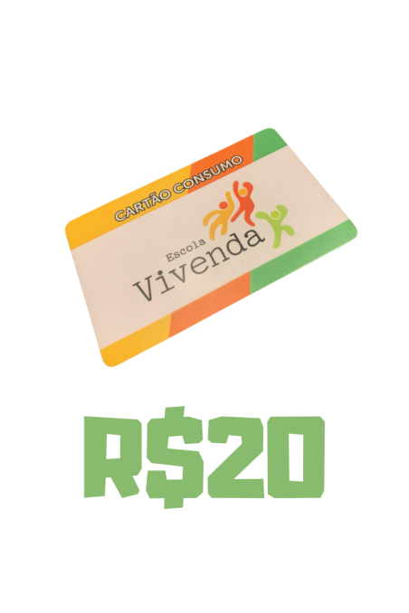 Recarga R$20,00 - Cartão Consumo