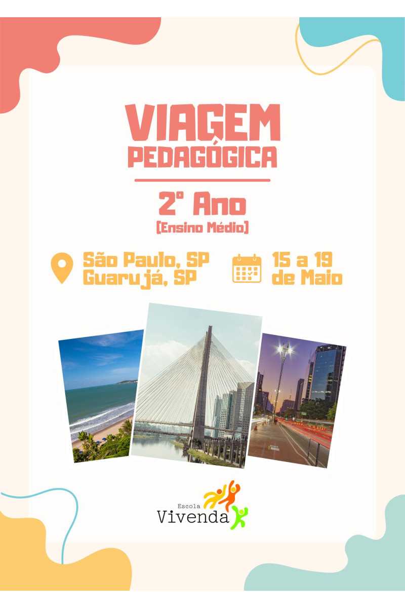 Viagem 2º Ensino Médio.