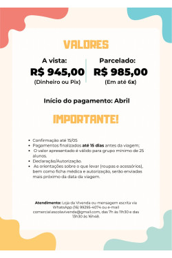 Viagem 4° Ano