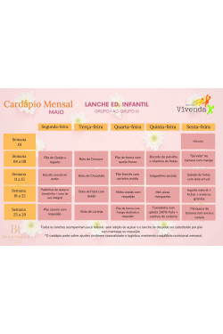 Lanche Mensal Infantil