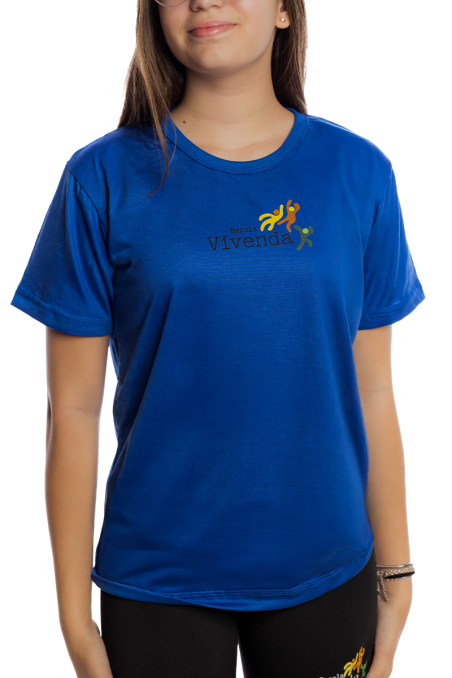 Camiseta Manga curta Azul Royal