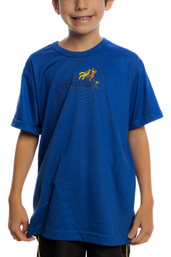 Camiseta Manga curta Azul Royal