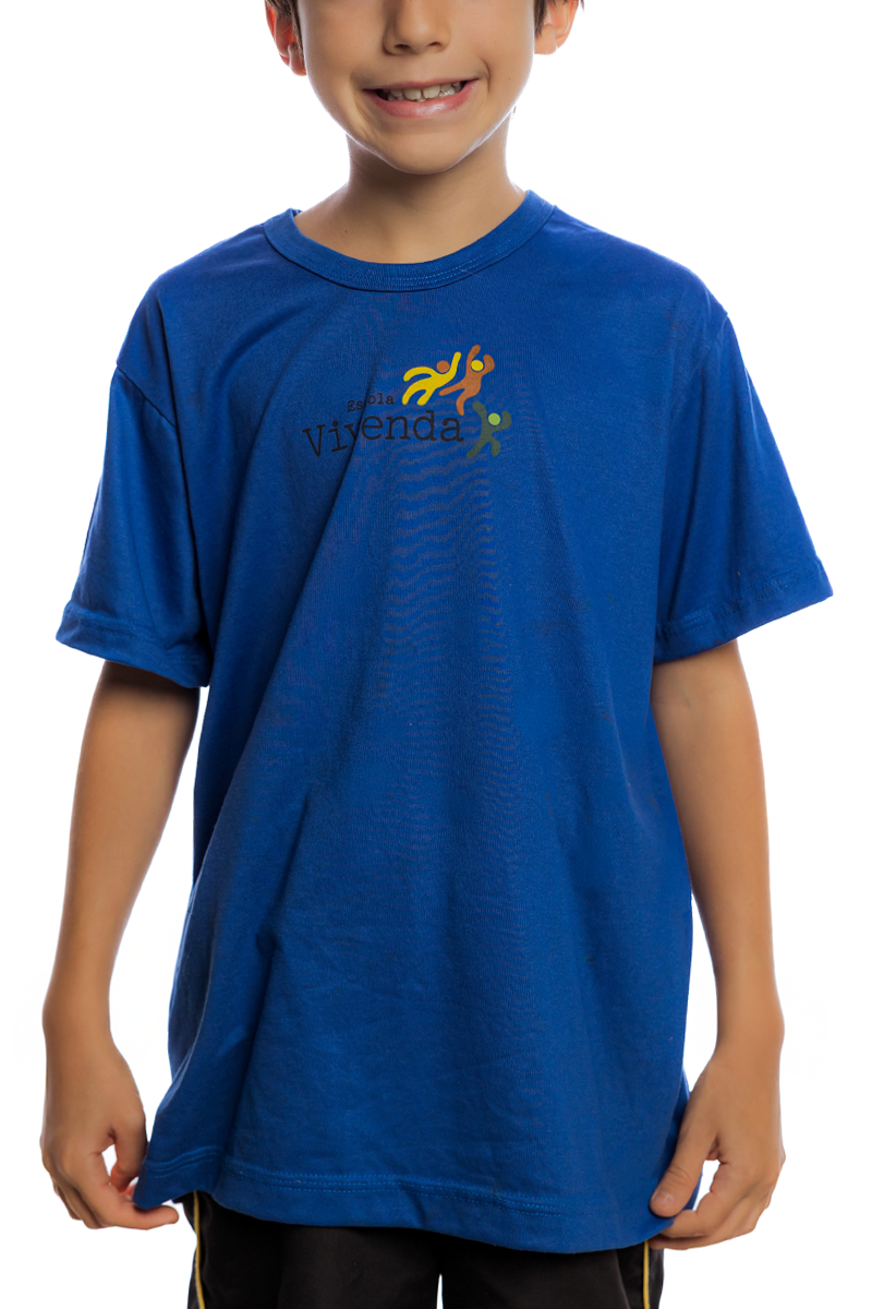 Camiseta Manga curta Azul Royal