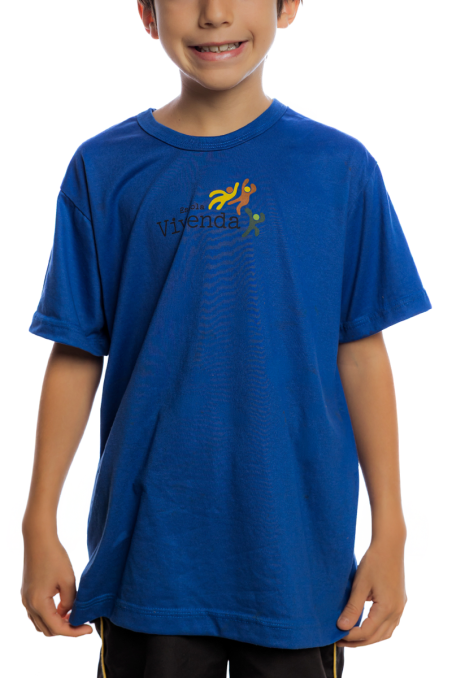 Camiseta Manga curta Azul Royal
