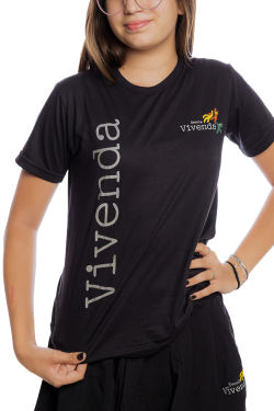 Camiseta Ensino Fundamental II Preto