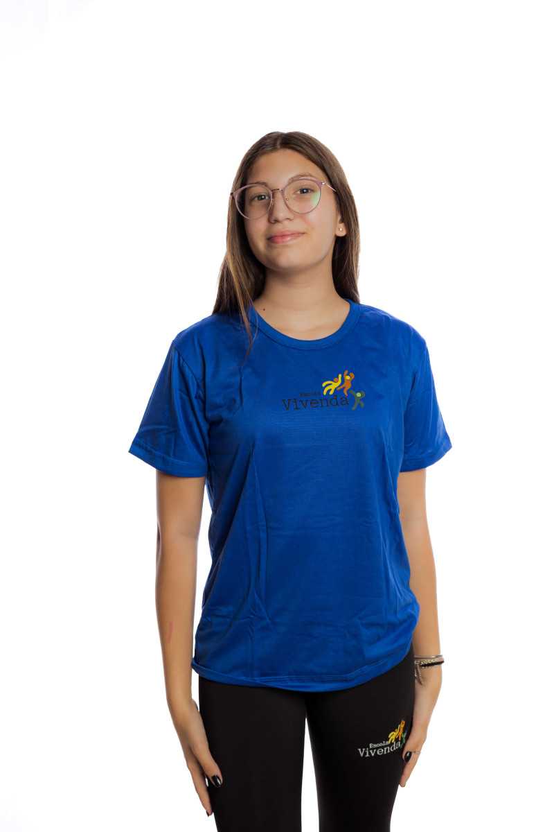 Camiseta Manga curta Azul Royal