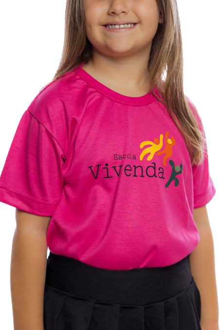 Camiseta Manga curta Rosa