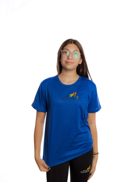 Camiseta Manga curta Azul Royal