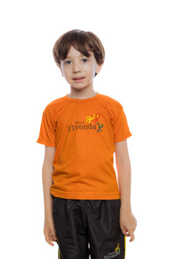 Camiseta Manga curta Laranja