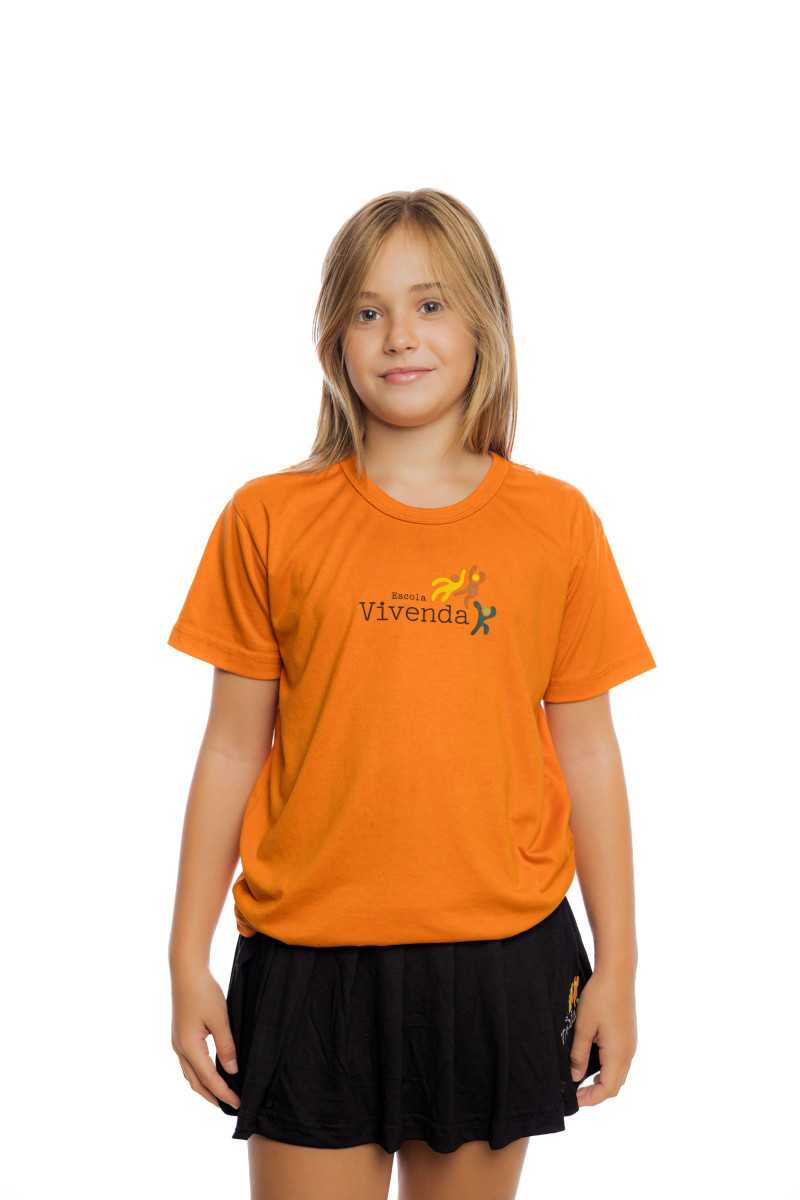 Camiseta Manga curta Laranja