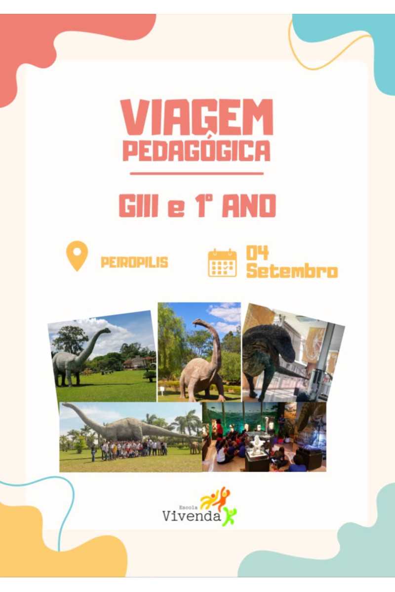 Viagem Grupo III e 1° ano.
