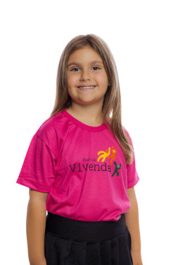 Camiseta Manga curta Rosa