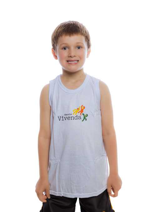 Camiseta Cavada Branca