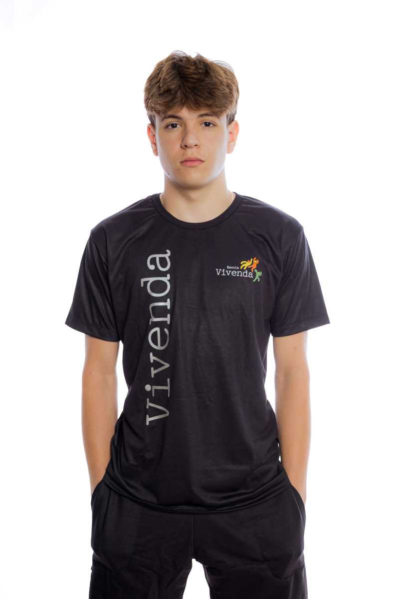 Camiseta Ensino Fundamental II Preto