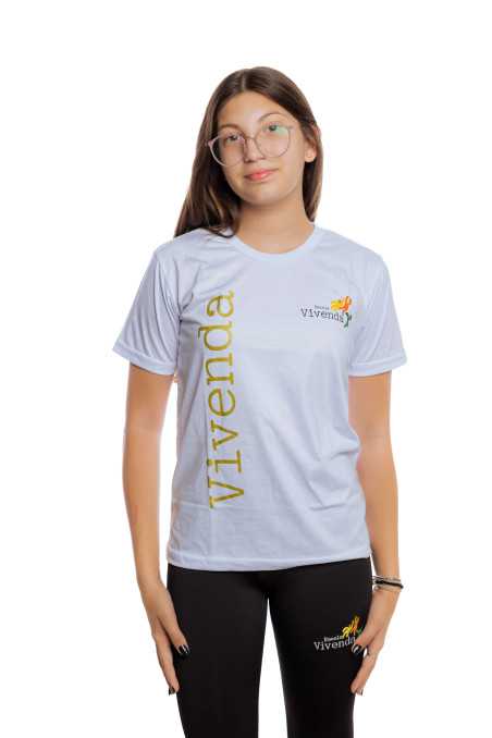 Camiseta Ensino Fundamental II Branco