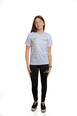 Camiseta Ensino Fundamental II Branco