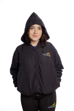 Jaqueta corta vento Preta