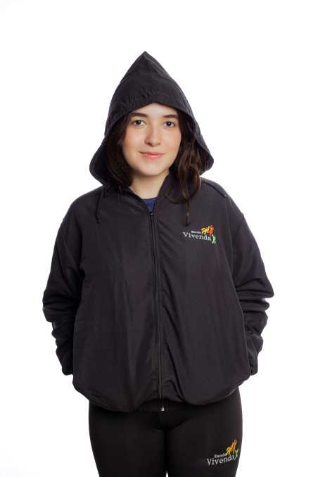 Jaqueta corta vento Preta